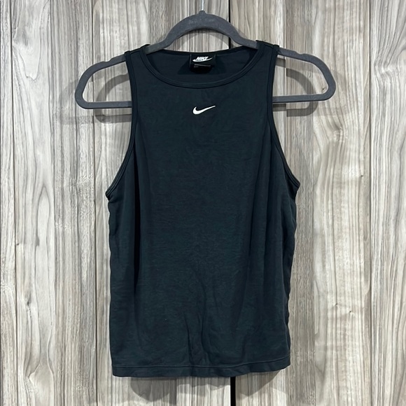 Nike Tops - Nike Black Fitted Tank Top